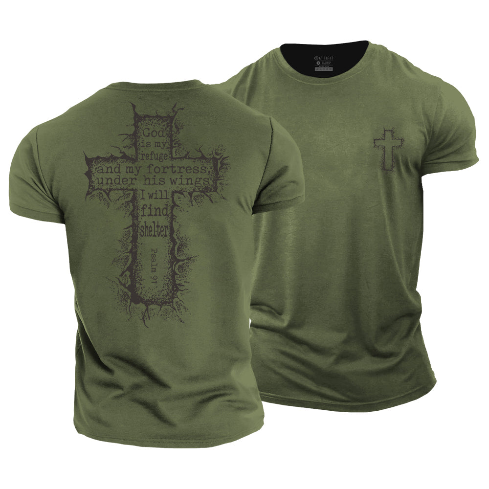 Psalm 91 Cotton T-Shirt