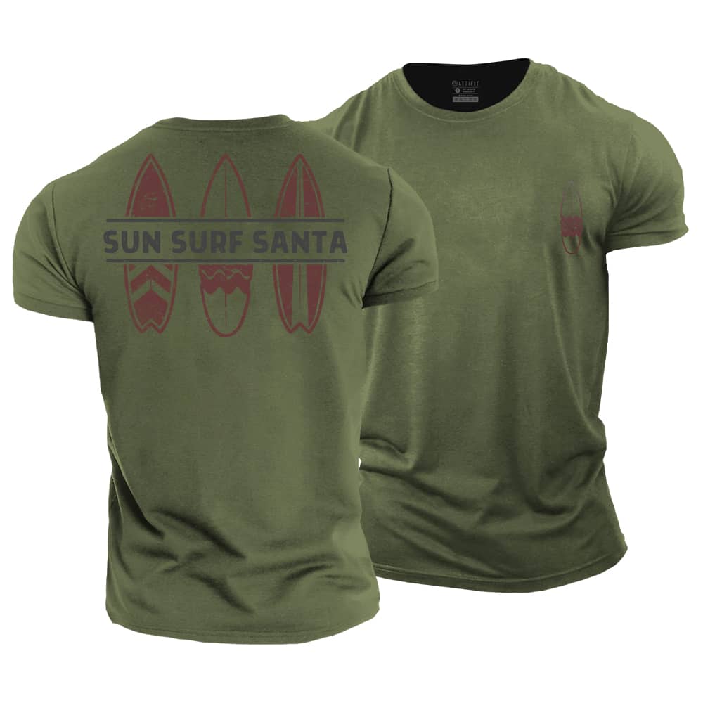 Sun Surf Santa Cotton T-Shirt