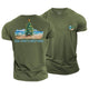 Sea-Sun's Greetings Cotton T-Shirt