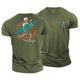 Surf Skull Cotton T-Shirt