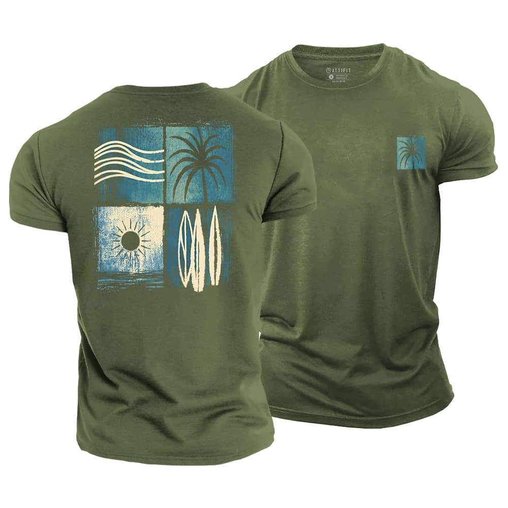 Coastal Icons Cotton T-Shirt