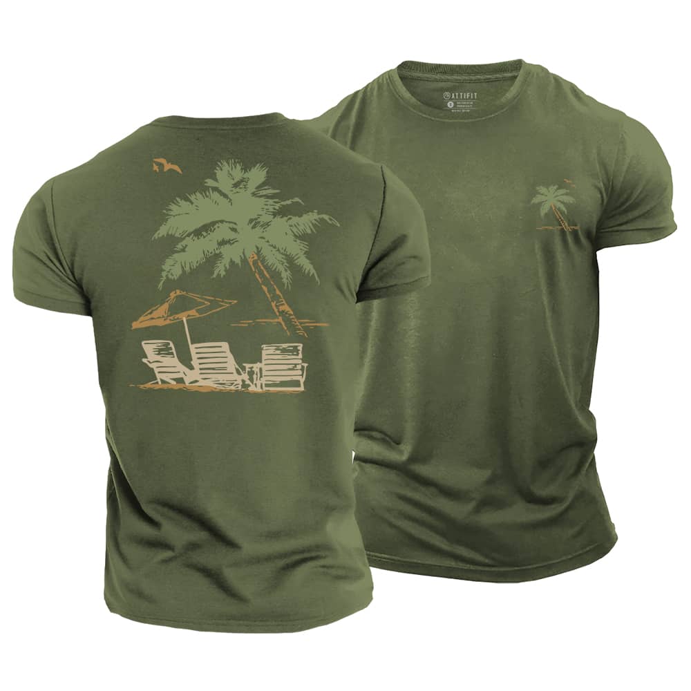 Island Escape Cotton T-Shirt