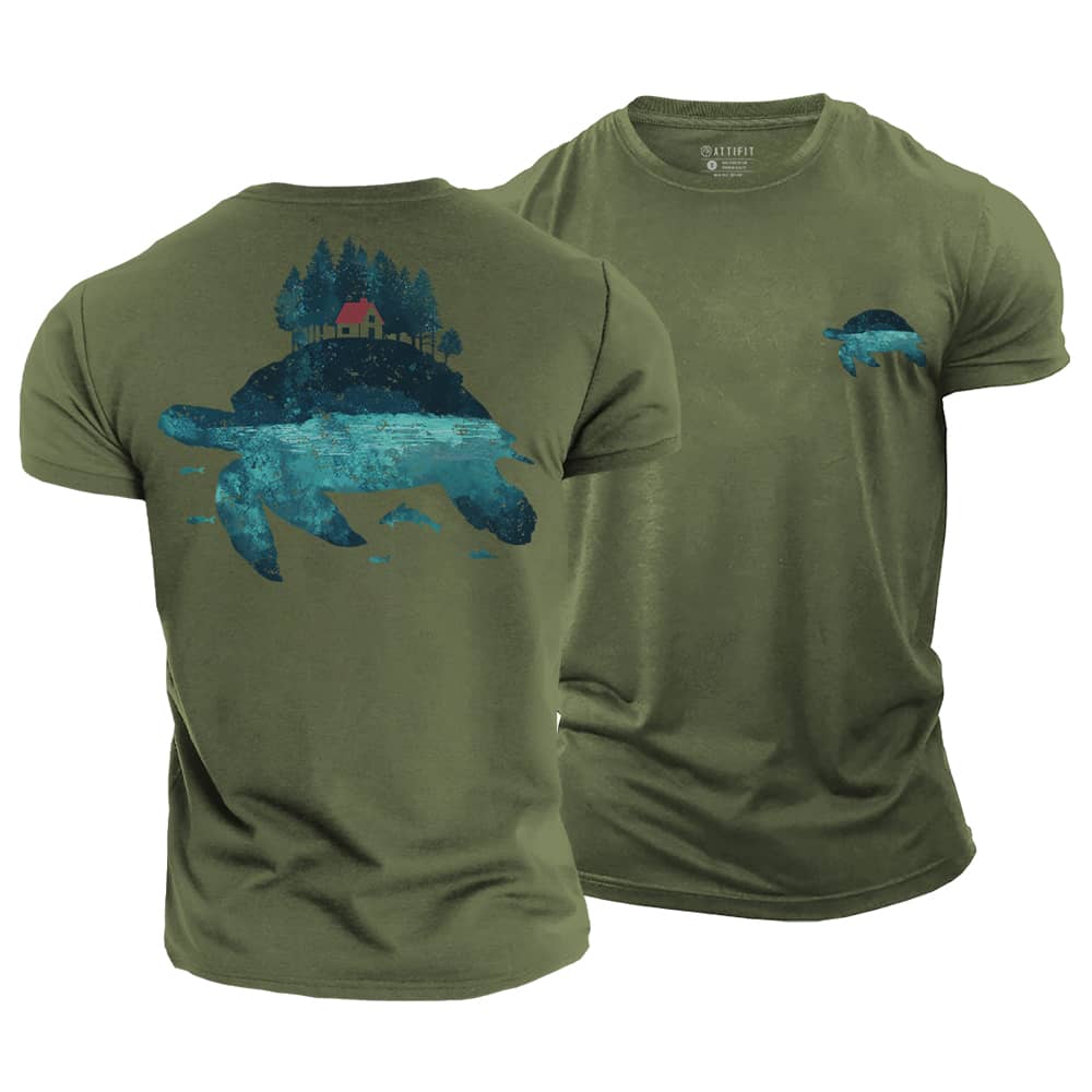 Ocean Retreat Cotton T-Shirt