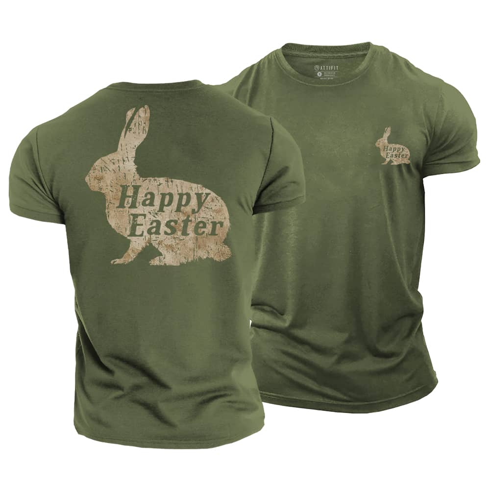 Happy Easter Cotton T-Shirt