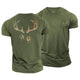 Antler Track Cotton T-Shirt