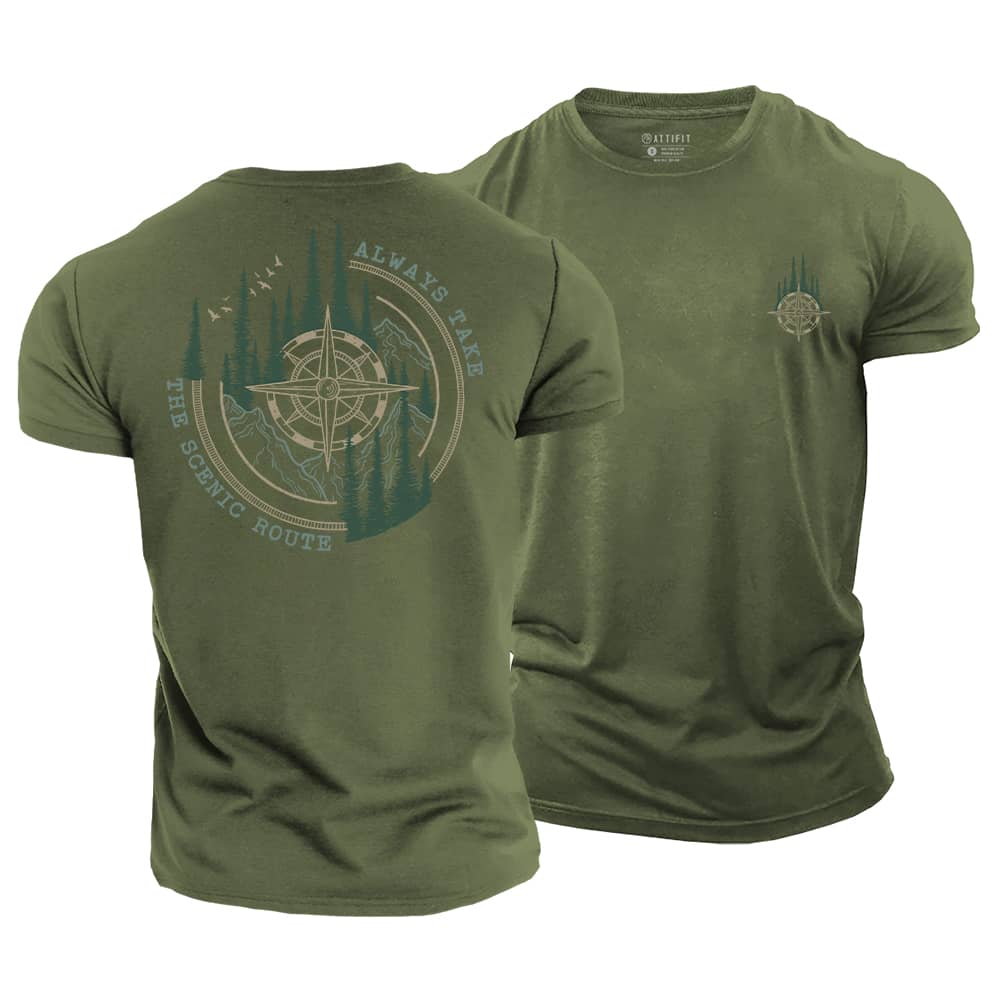 Scenic Route Cotton T-Shirt