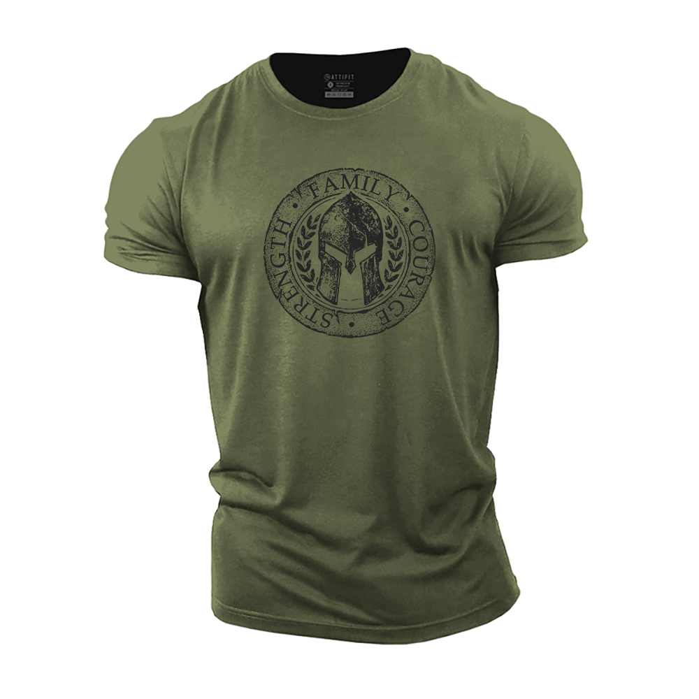 Spartan Warriors Cotton T-Shirt