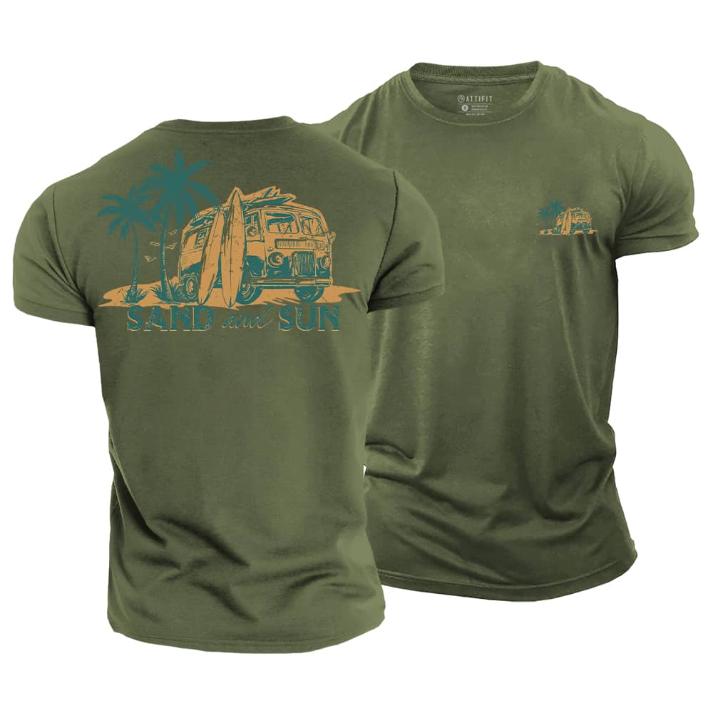 Sand And Sun Cotton T-Shirt