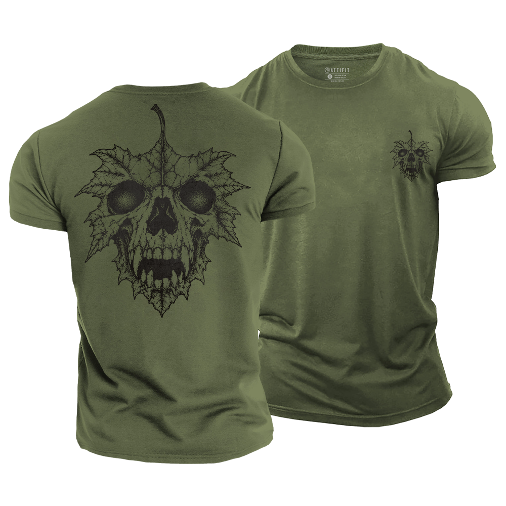 Leaf of the Dead Cotton T-Shirt