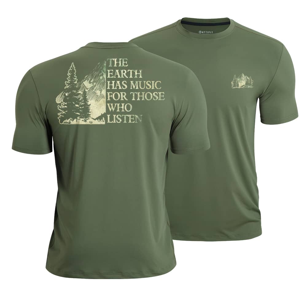 Earth Music Quick-Dry T-Shirt