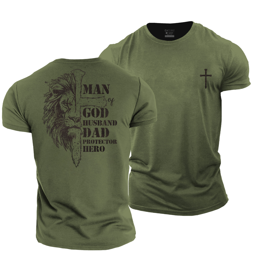 God's Alpha Man Cotton T-Shirt