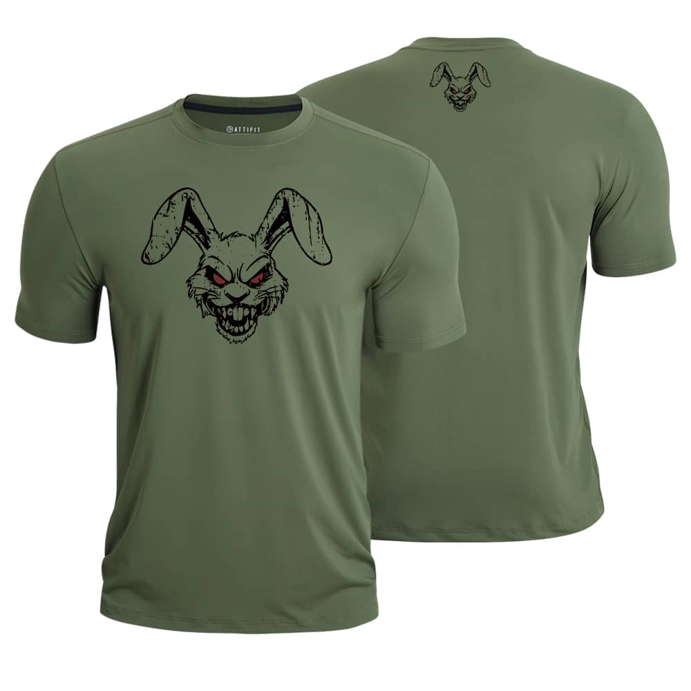 Fierce Rabbit Athletic Quick-Dry T-Shirt