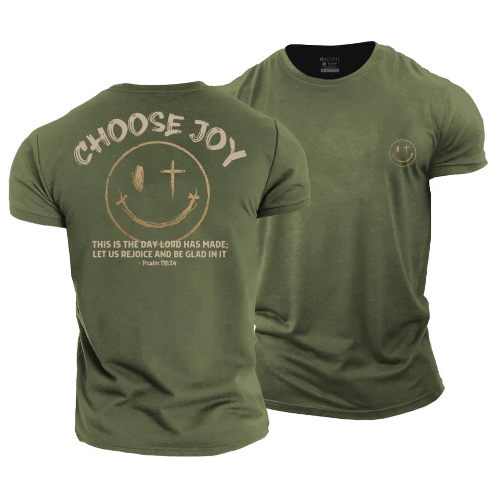 Choose Joy Cotton T-Shirt