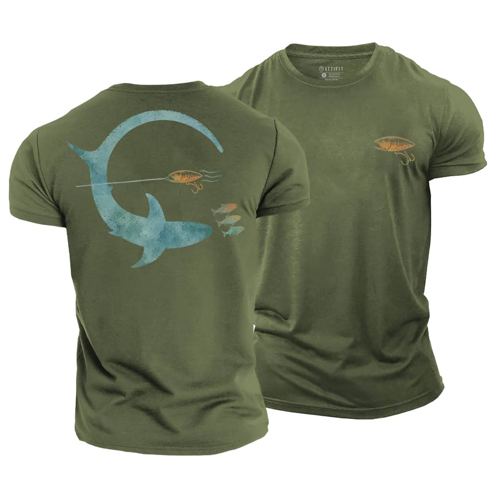 Baited Waters Cotton T-Shirt