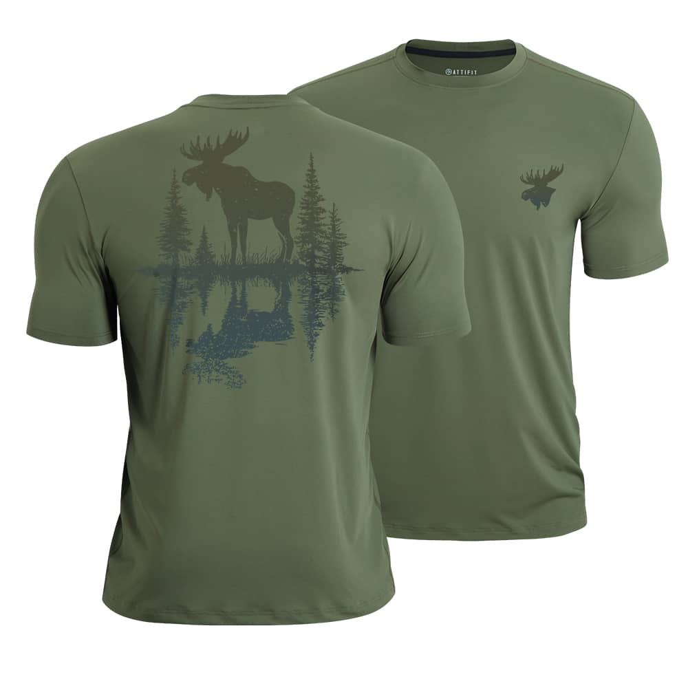Lakeside Moose Athletic Quick-Dry T-Shirt