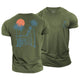 Palm Tower Cotton T-Shirt
