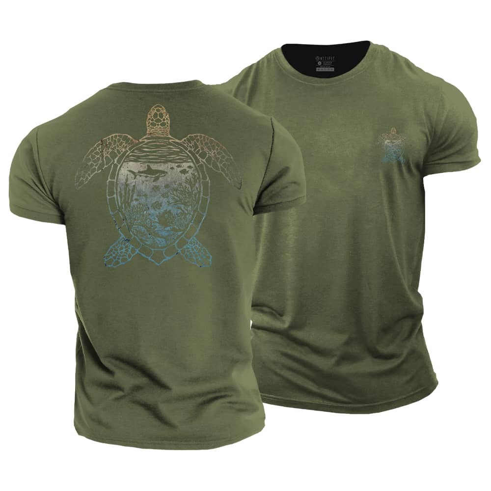 Underwater World Cotton T-Shirt