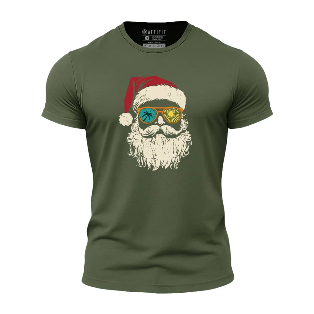 Santa Claus Athletic Quick-Dry T-Shirt