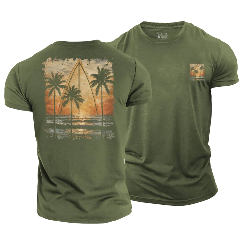 Sunset Session Cotton T-Shirt