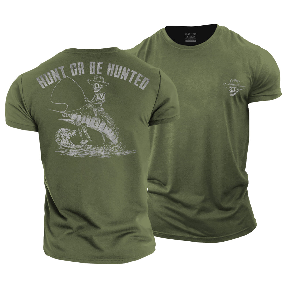 Hunt Or Be Hunted Cotton T-Shirt