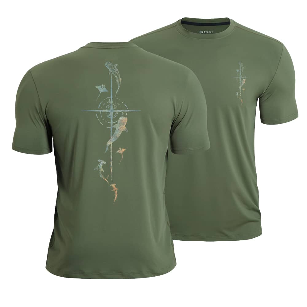 Sea Cross Quick-Dry T-Shirt