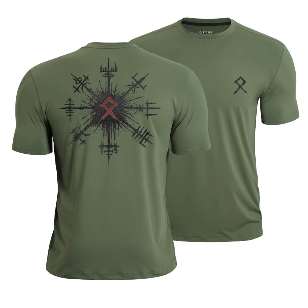 Courage Compass Athletic Quick-Dry T-Shirt