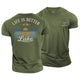 Lake Life Cotton T-Shirt