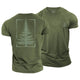 Pine Outline Cotton T-Shirt