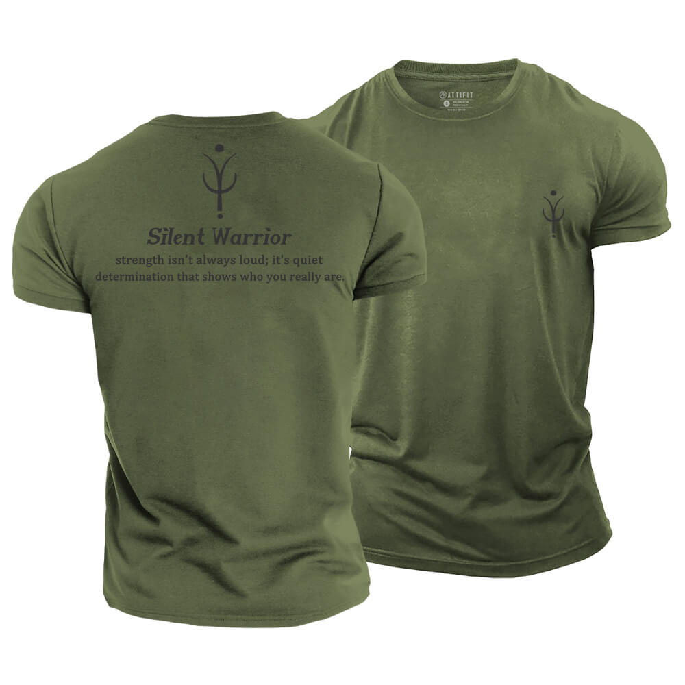 Silent Warrior Cotton T-Shirt