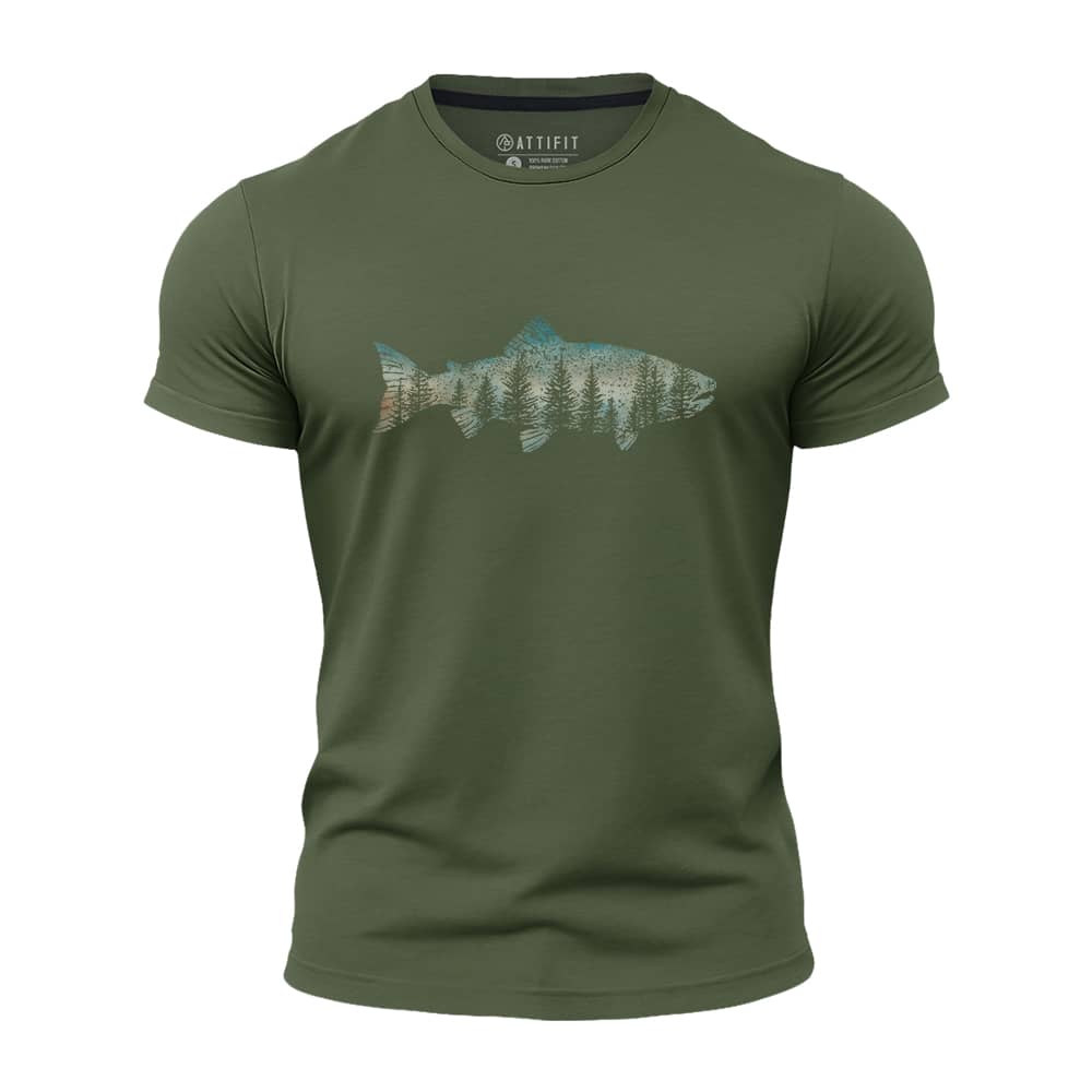 Fish Of The Forest Quick-Dry T-Shirt