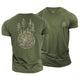 Tree Ring Forest Cotton T-Shirt