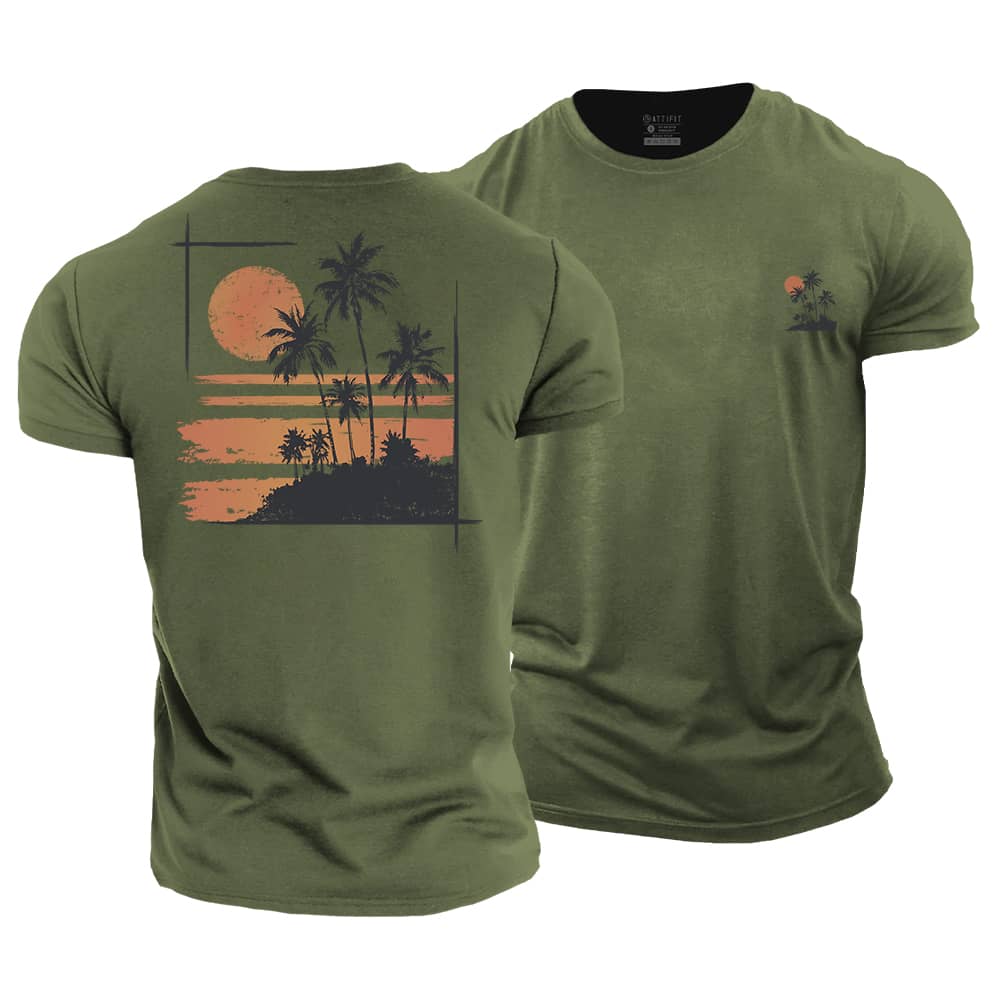 Seaside Sunshine Cotton T-Shirt