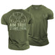 Aim True Stand Firm Cotton T-Shirt
