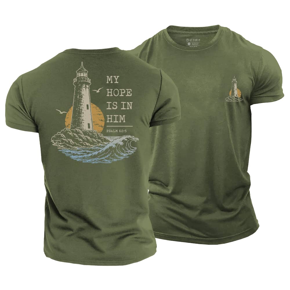 My Hope Is in Him Cotton T-Shirt