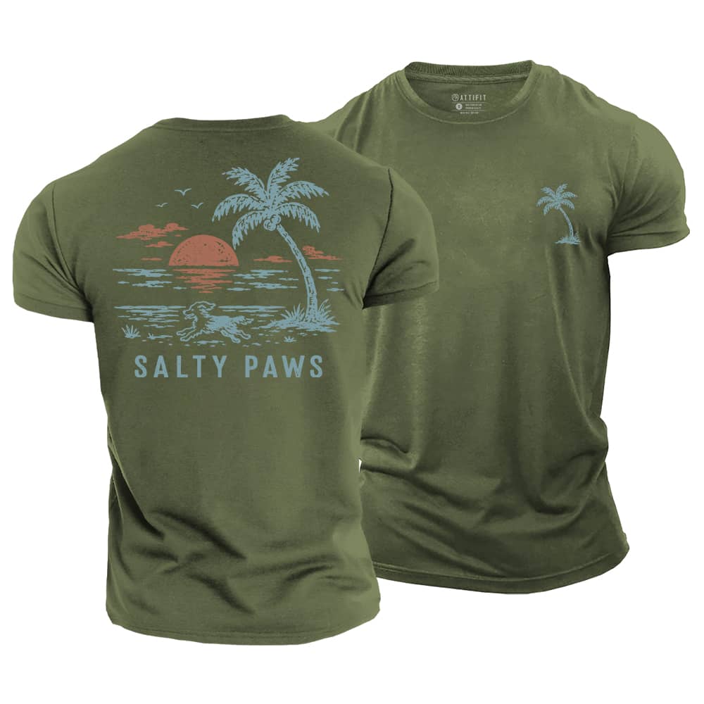 Salty Paws Cotton T-Shirt