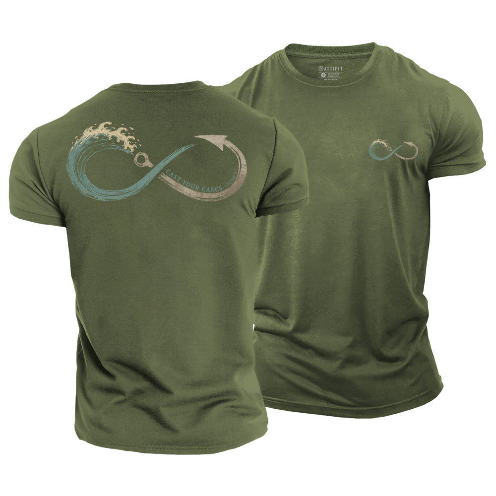 Cast Your Cares Cotton T-Shirt