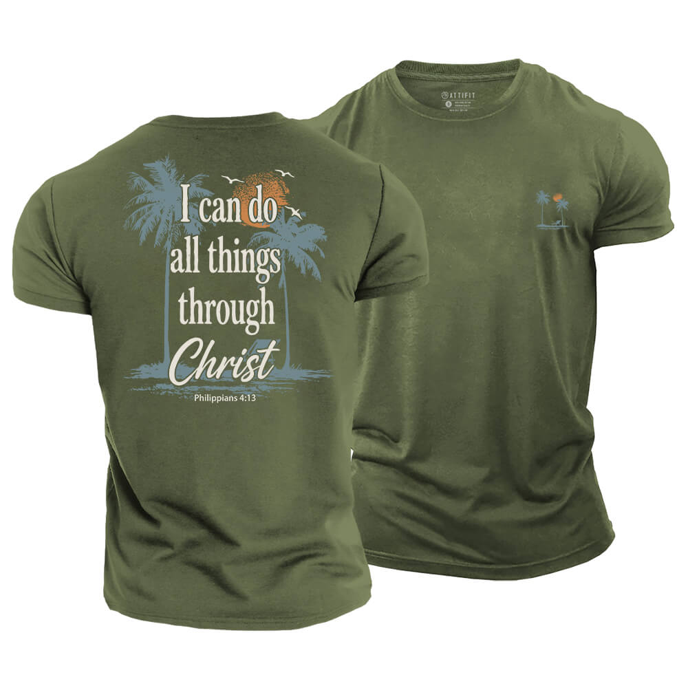 Philippians 4:13 Cotton T-Shirt