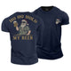 Ho Ho Hold My Beer Cotton T-Shirt