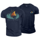 Red In The Reeds Cotton T-Shirt