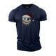 Christmas Smiley Cotton T-Shirt