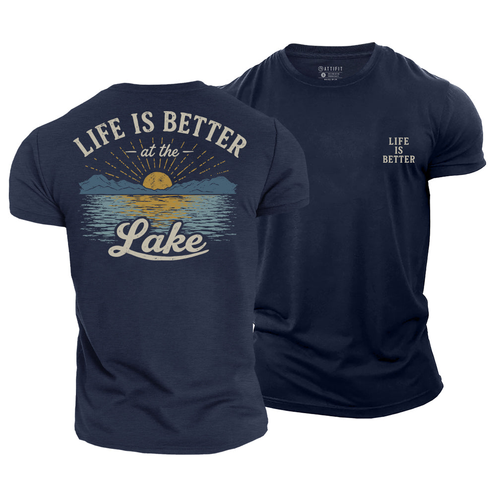 Lake Life Cotton T-Shirt