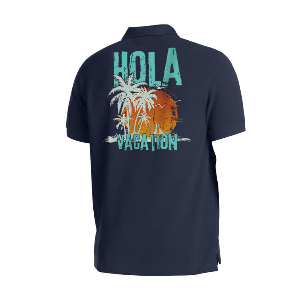 Hola Vacation Polo Shirt