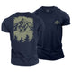 Mountain Tree Silhouette Cotton T-Shirt
