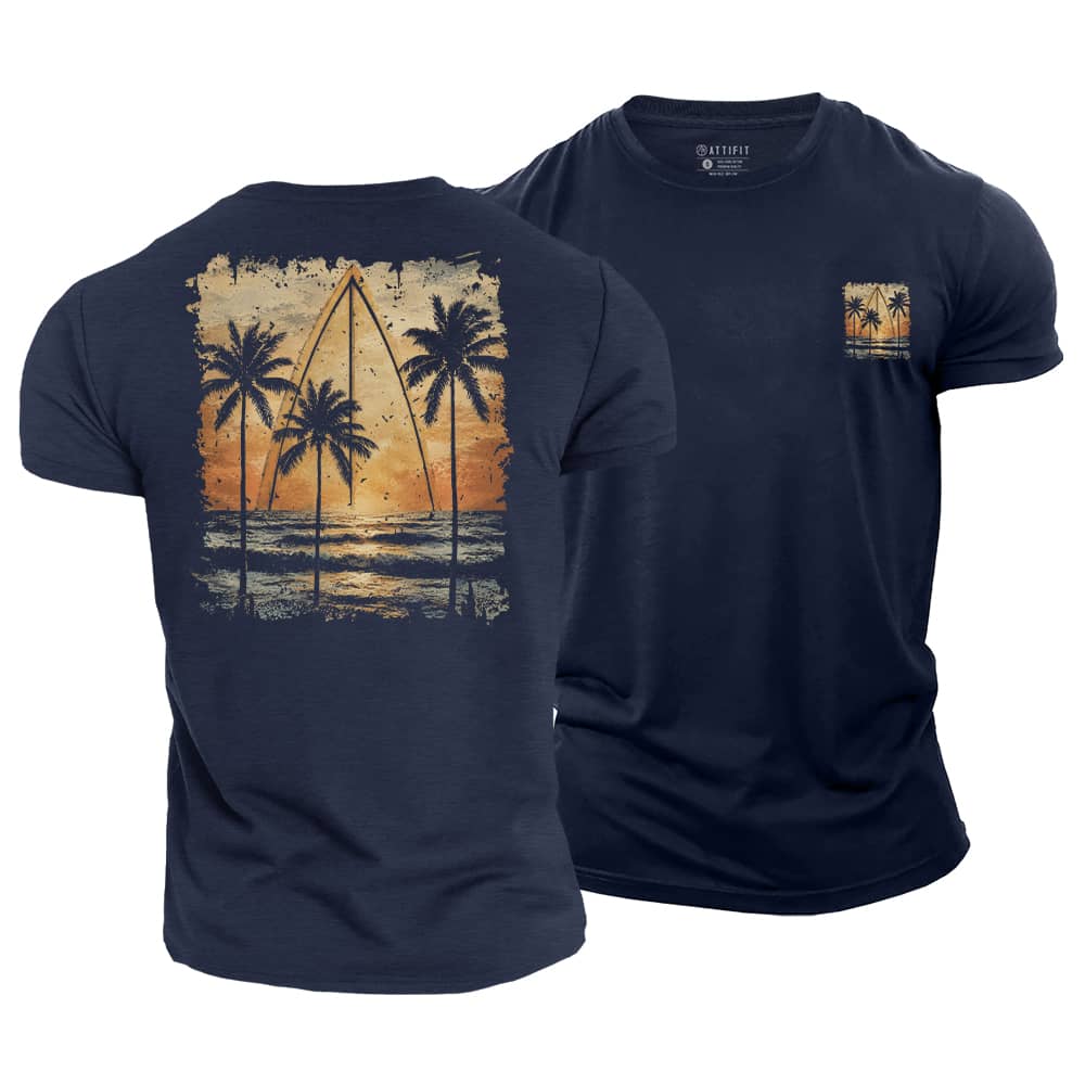 Sunset Session Cotton T-Shirt