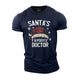 Santa's Favorite Doctor Cotton T-Shirt
