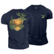 Moose Sunset Cotton T-Shirt