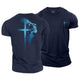 Lion of Faith Cross Cotton T-Shirt