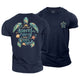 Waves Carry Soul Cotton T-Shirt