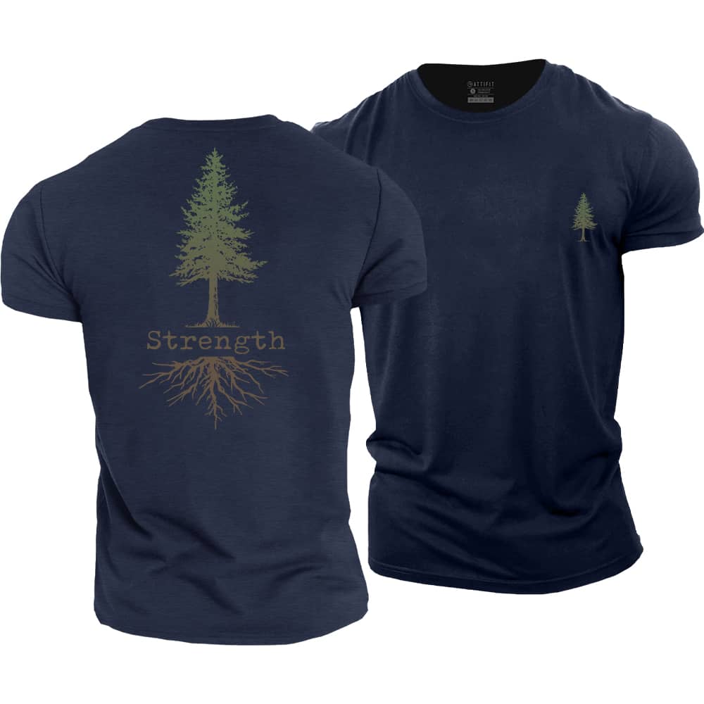 Tree Strength Cotton T-Shirt