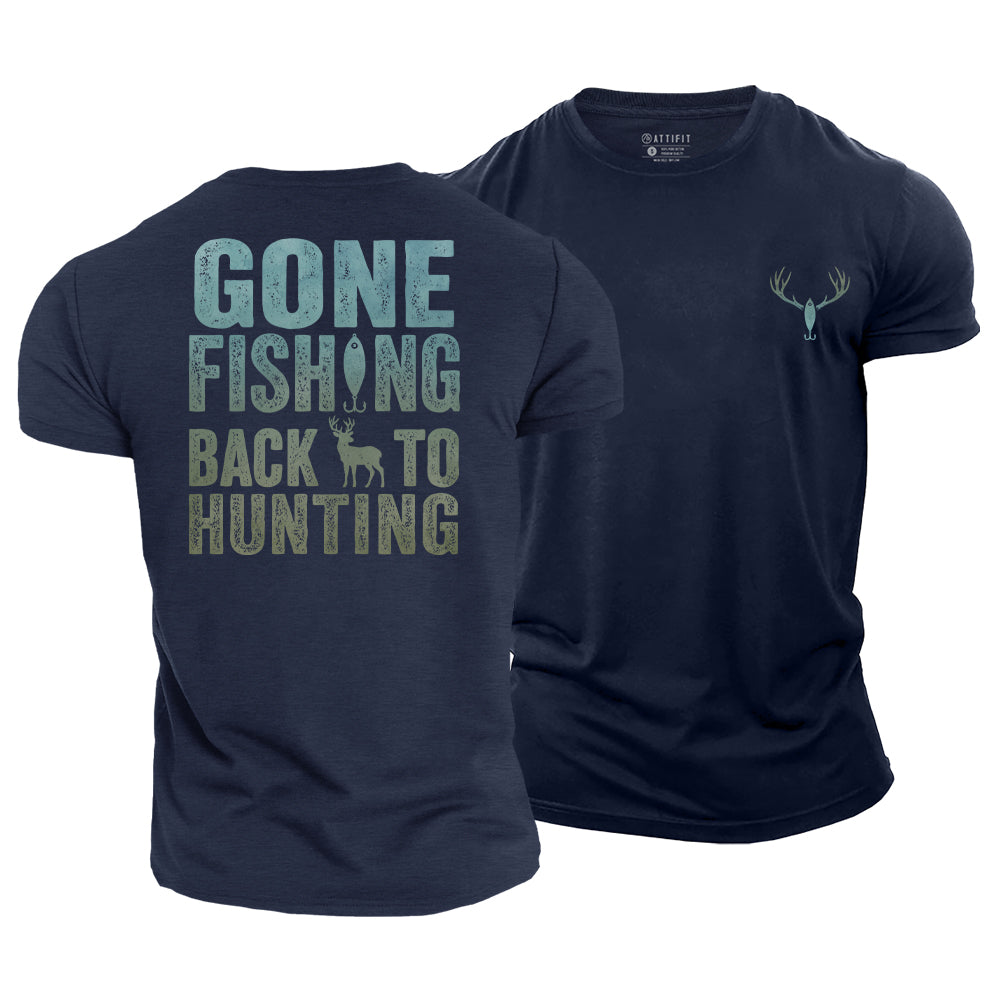 Back To Hunting Cotton T-Shirt
